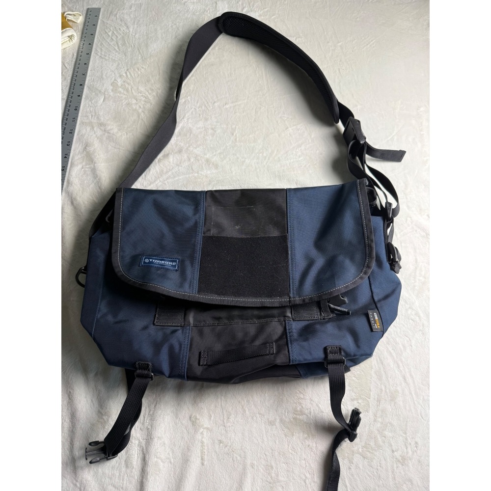 Timbuk2 Classic Messenger Bag Navy Black Cordura Small KDS16